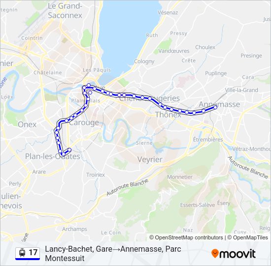 17 Light Rail Line Map