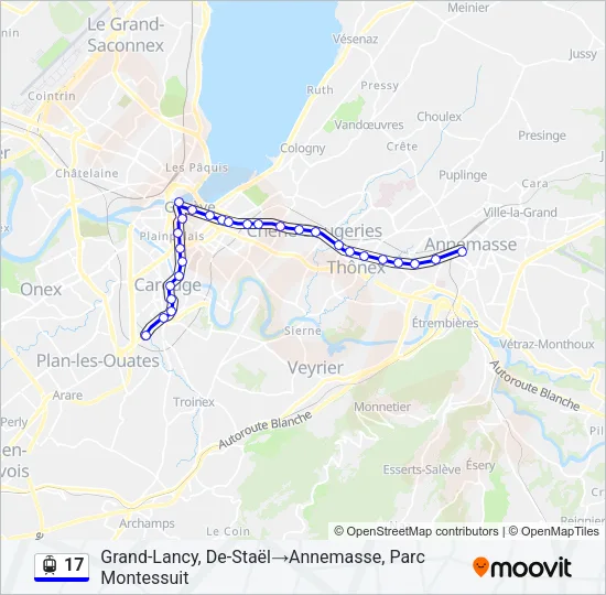 17 Light Rail Line Map