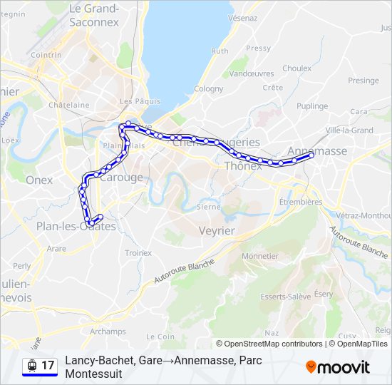 17 Light Rail Line Map