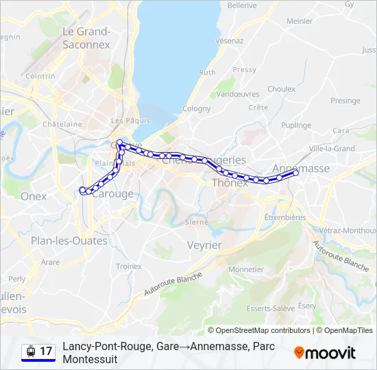 17 Light Rail Line Map