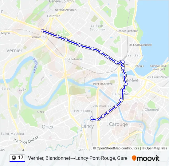 17 Light Rail Line Map