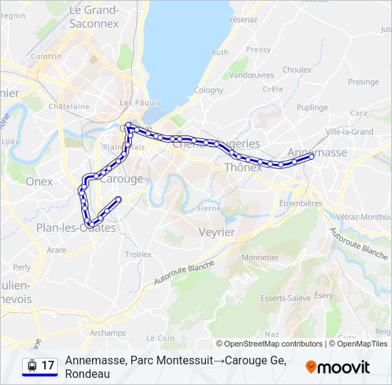17 Light Rail Line Map
