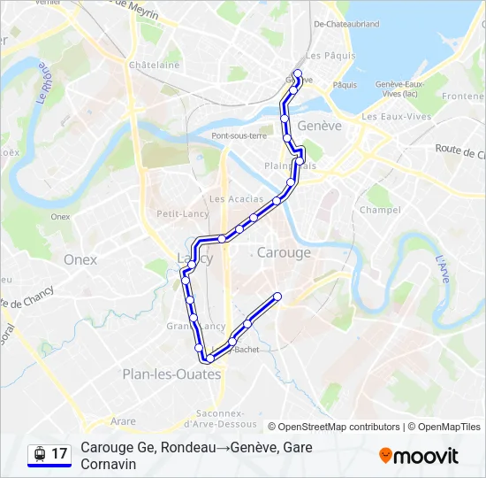17 Light Rail Line Map