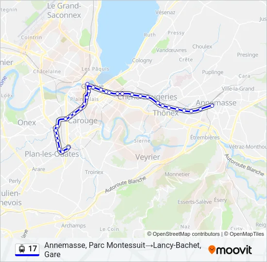 17 Light Rail Line Map