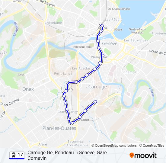 17 Light Rail Line Map