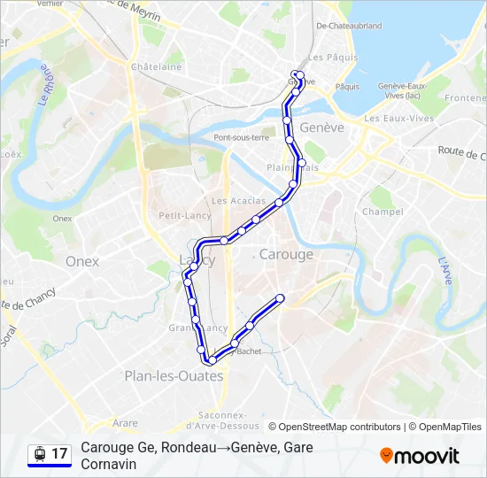 17 Light Rail Line Map