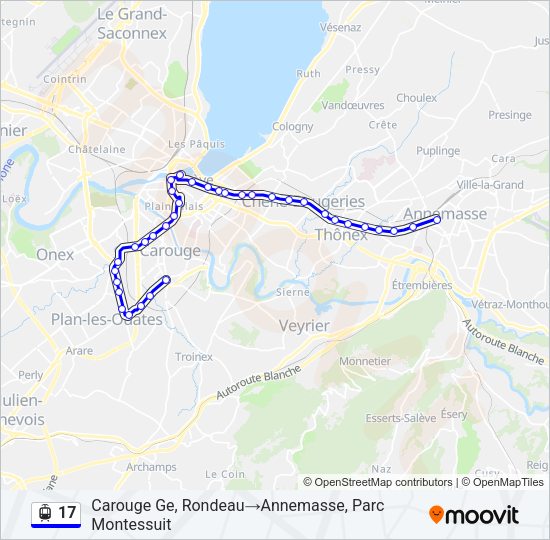 17 Light Rail Line Map