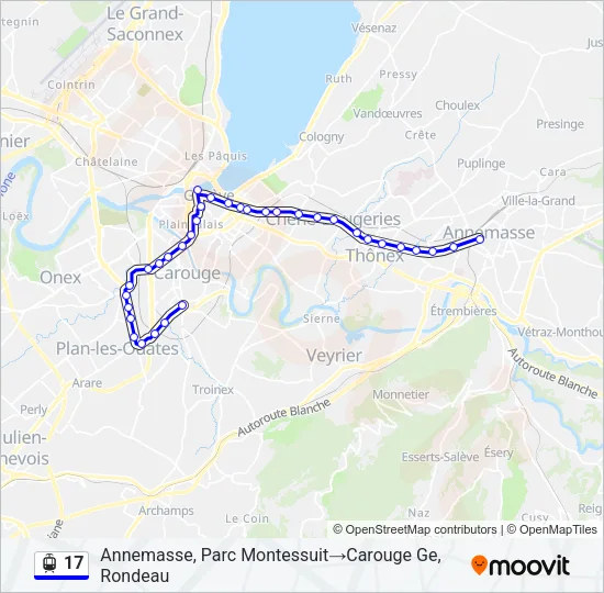 17 Light Rail Line Map
