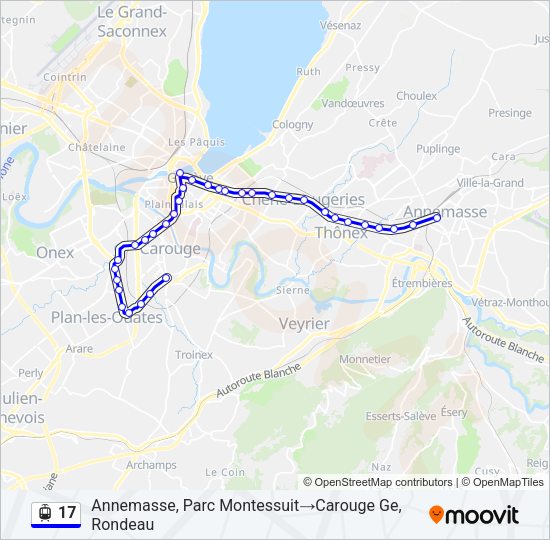17 Light Rail Line Map