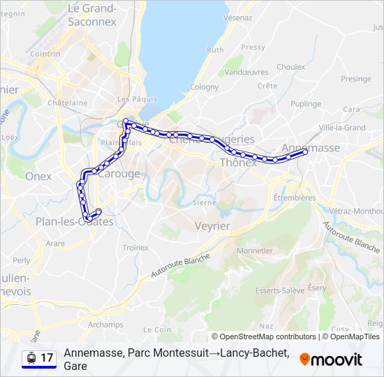 17 Light Rail Line Map