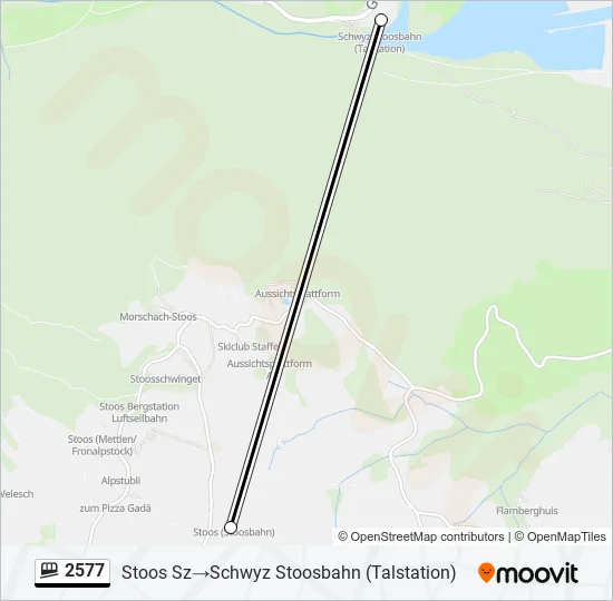 2577 Funicular Line Map