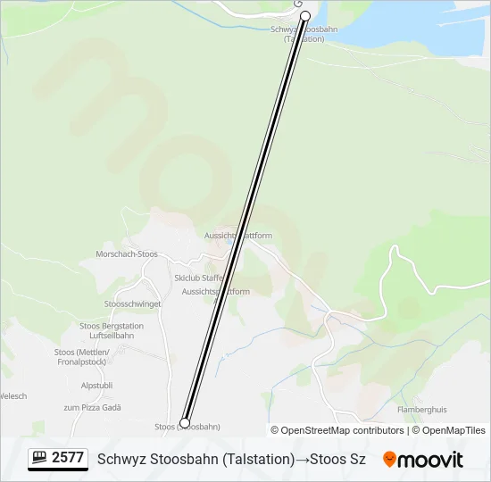 2577 Funicular Line Map