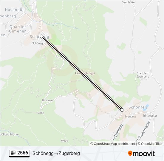 2566 Funicular Line Map