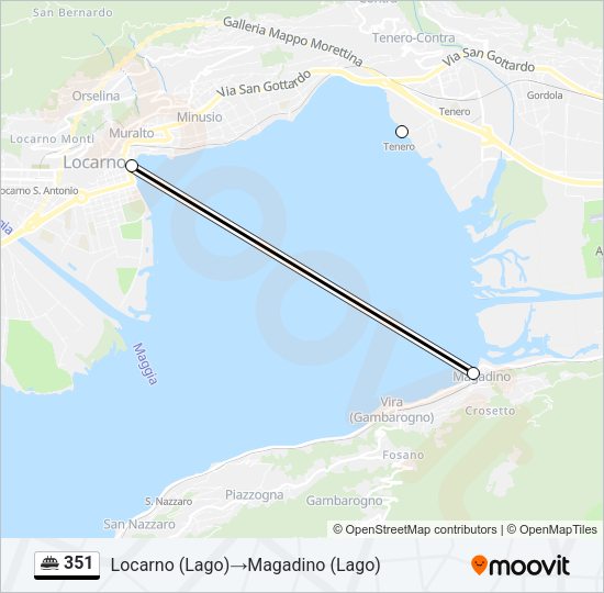 351 Ferry Line Map