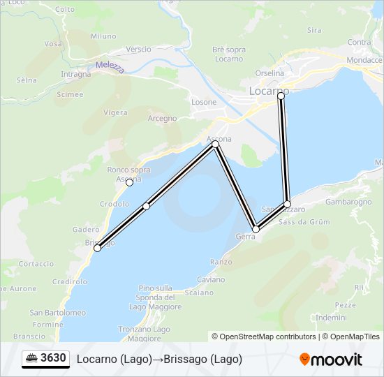 3630 Ferry Line Map