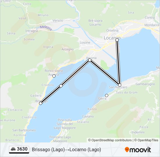 3630 Ferry Line Map
