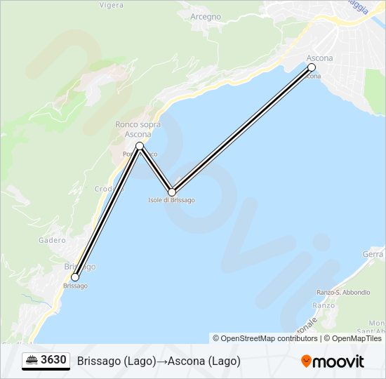 3630 Ferry Line Map