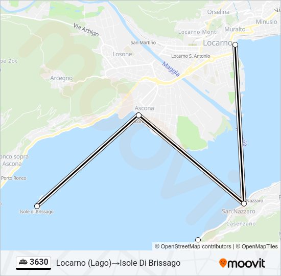 3630 Ferry Line Map