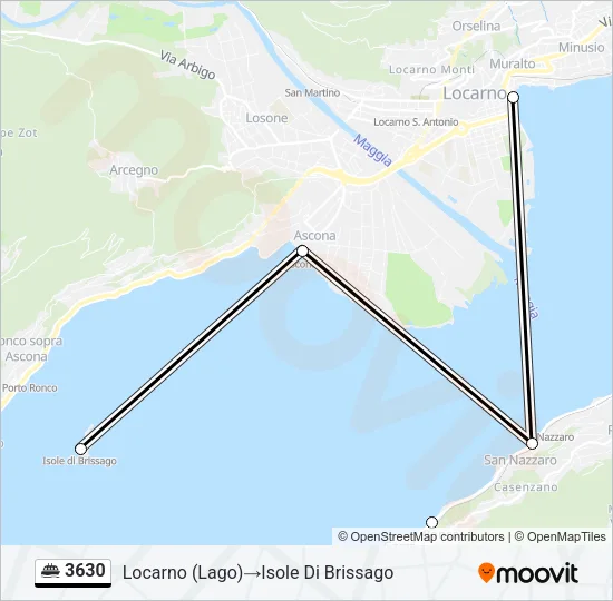 3630 Ferry Line Map