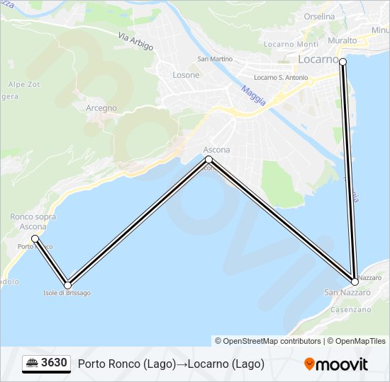 3630 Ferry Line Map