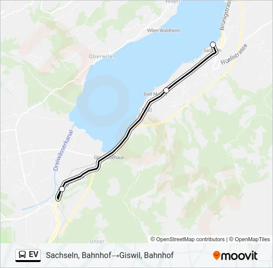 EV Bus Line Map