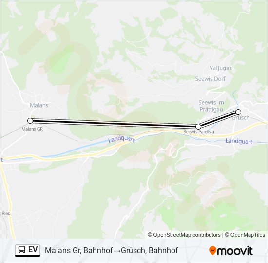 EV  Line Map