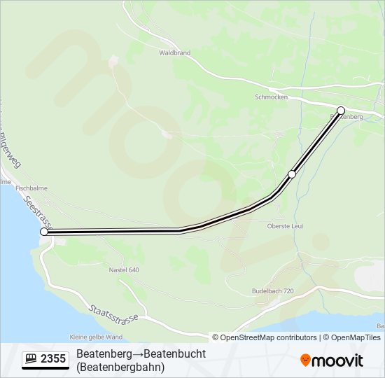 2355 Funicular Line Map