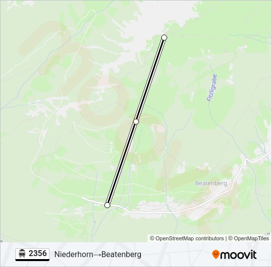 2356 Cable Car Line Map