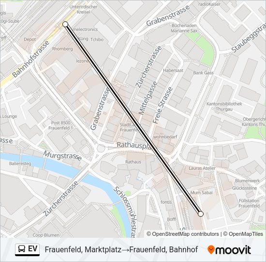EV Bus Line Map