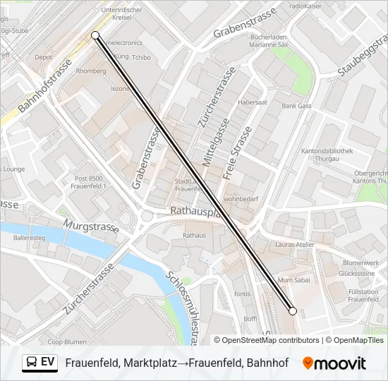 EV Bus Line Map