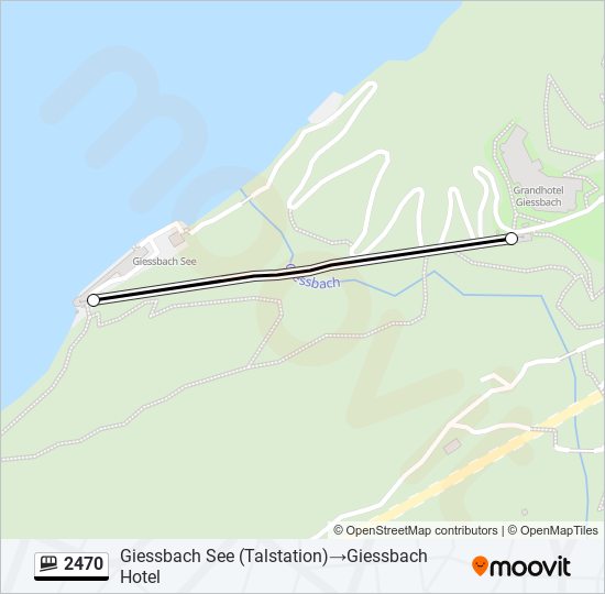 2470 Funicular Line Map