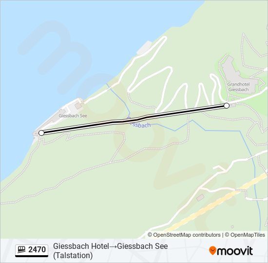 2470 Funicular Line Map