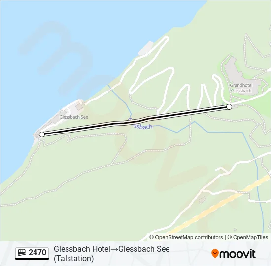 2470 Funicular Line Map