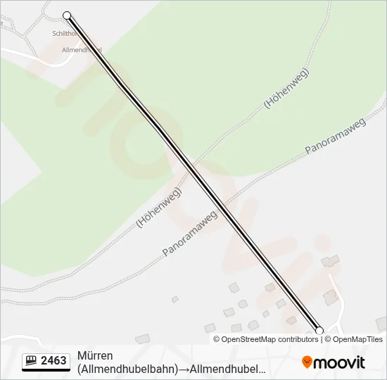 2463 Funicular Line Map