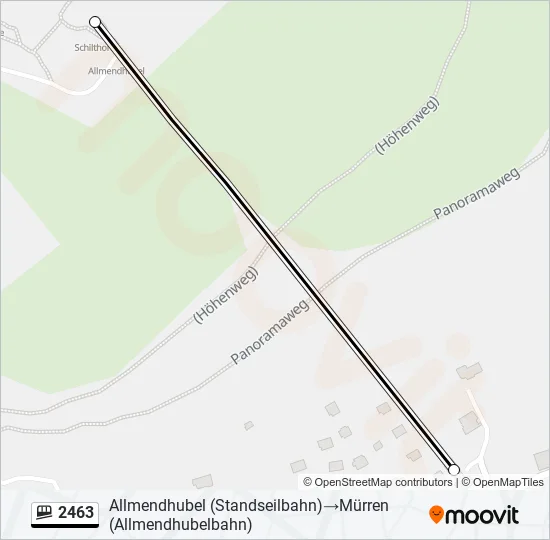 2463 Funicular Line Map
