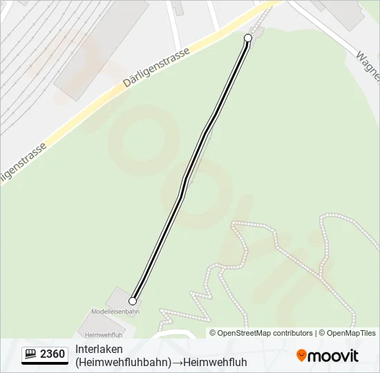 2360 Funicular Line Map