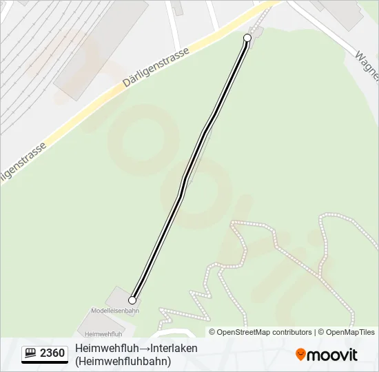 2360 Funicular Line Map