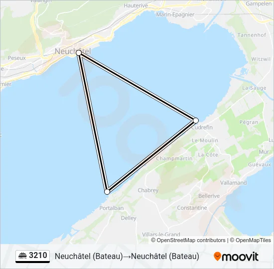 3210 Ferry Line Map