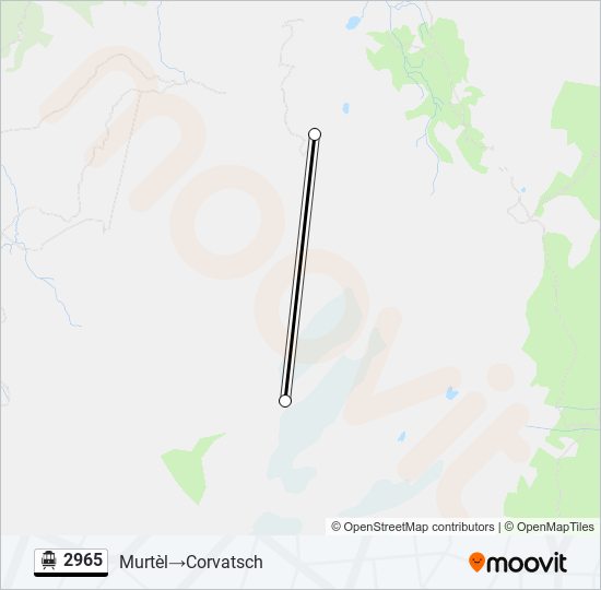 2965 Cable Car Line Map