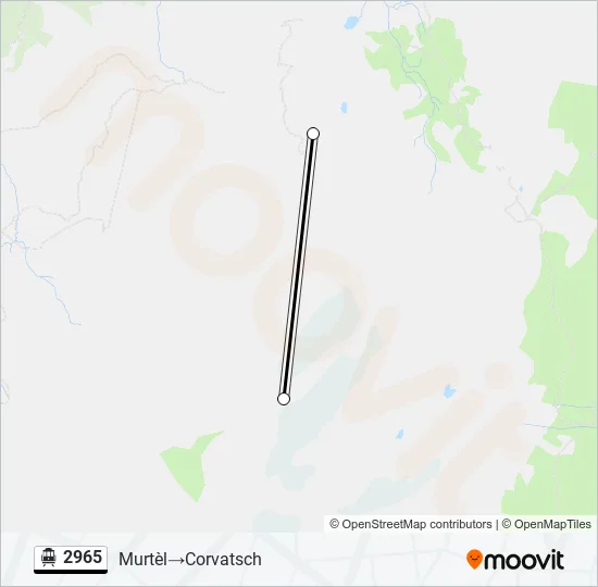 2965 Cable Car Line Map