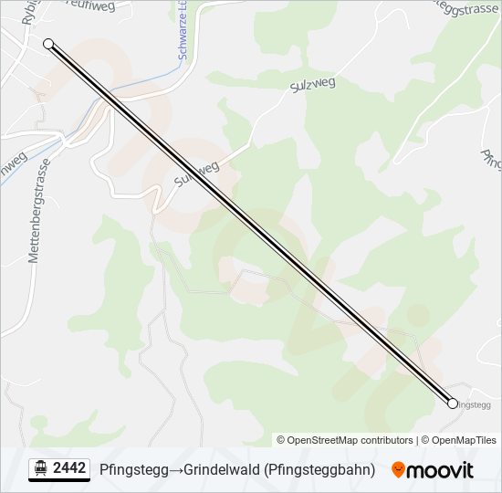 2442 Cable Car Line Map