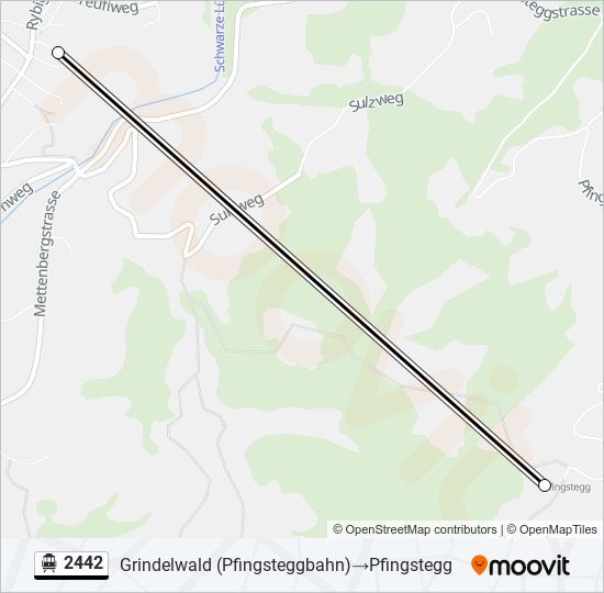 2442 Cable Car Line Map