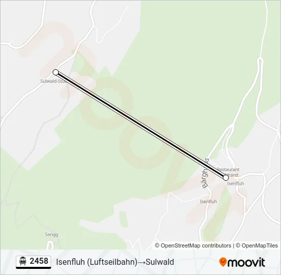 2458 Cable Car Line Map