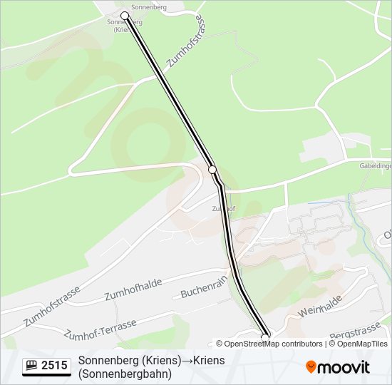 2515 Funicular Line Map