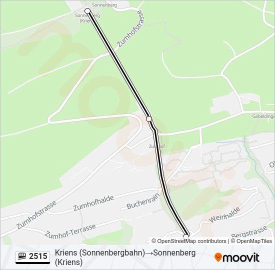 2515 Funicular Line Map