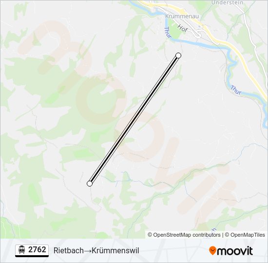 2762 Cable Car Line Map