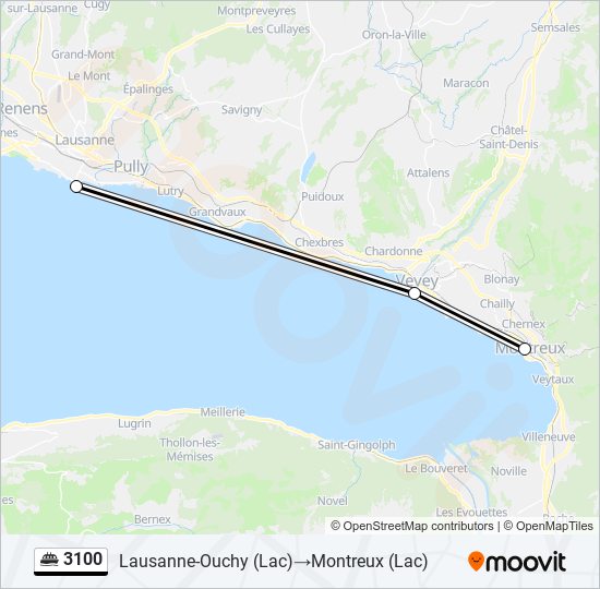 3100 ferry Line Map