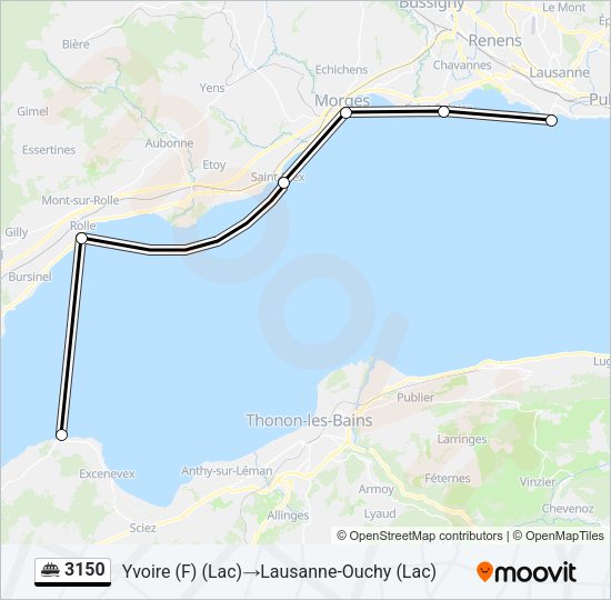 3150 Ferry Line Map