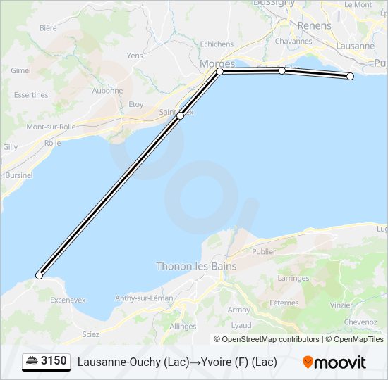3150 Ferry Line Map