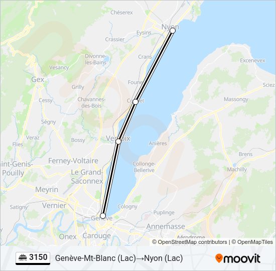 3150 Ferry Line Map